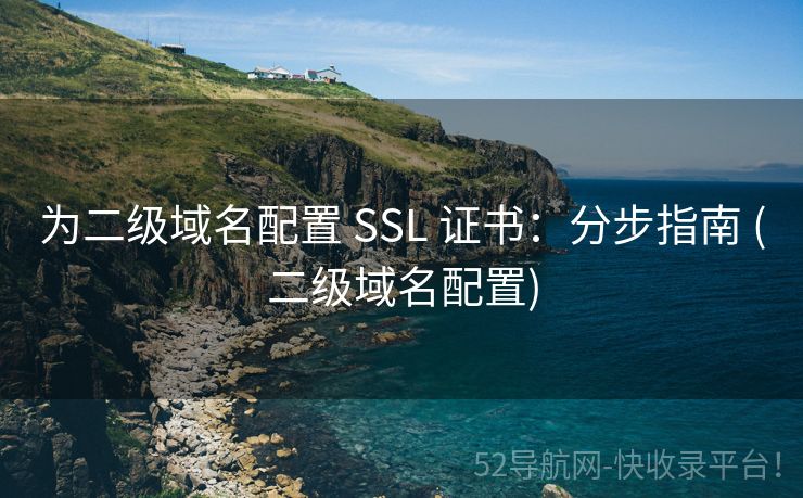 为二级域名配置 SSL 证书：分步指南 (二级域名配置)