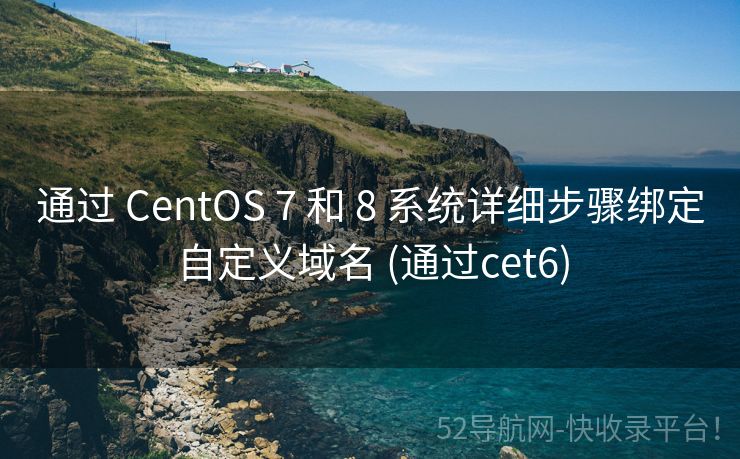通过 CentOS 7 和 8 系统详细步骤绑定自定义域名 (通过cet6)